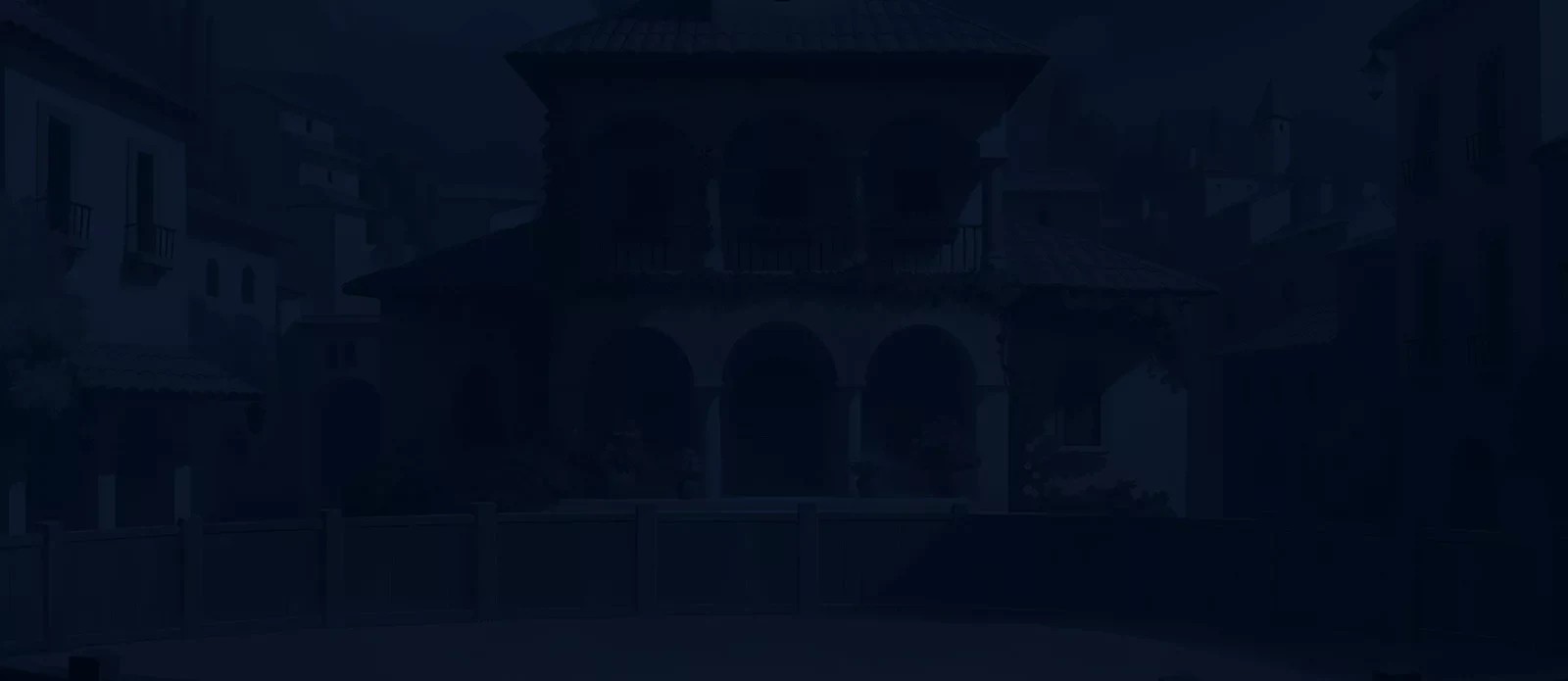Wild Toro blue feature background with night scene styling